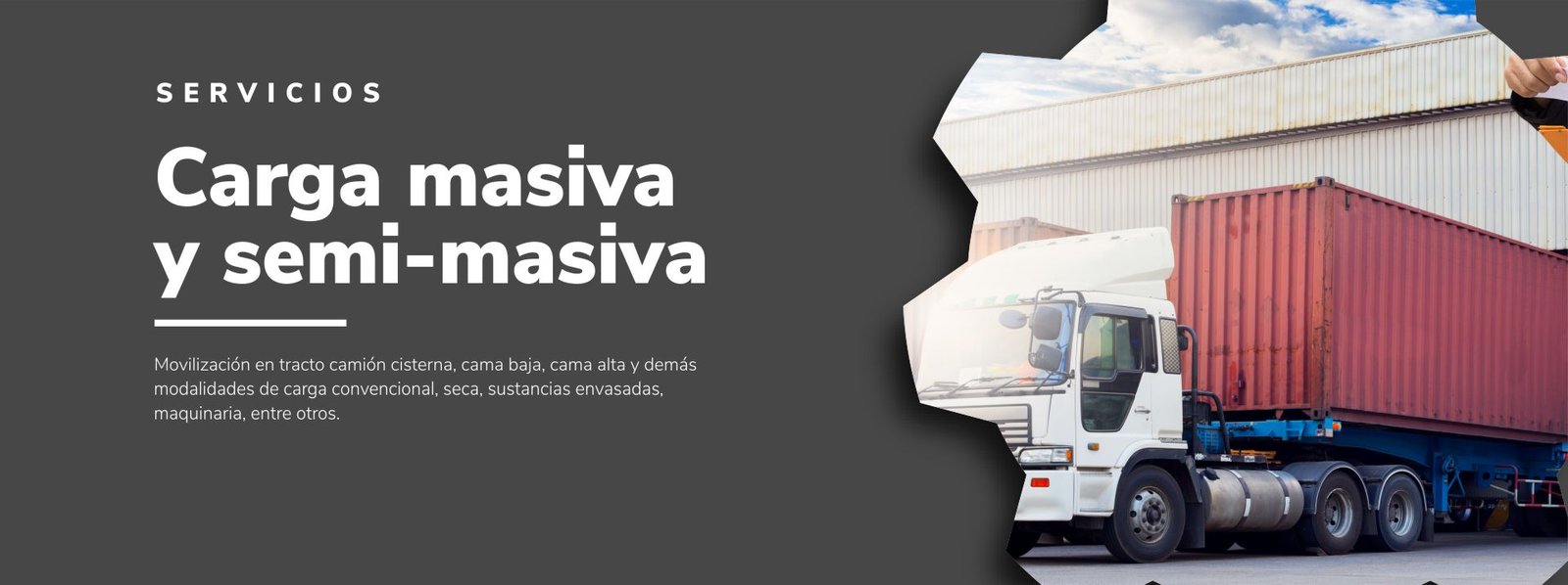 Transporte de carga seca Colombia - Servigihear